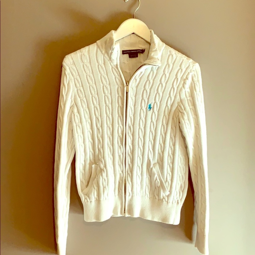 Ralph Lauren Zip up Cardigan